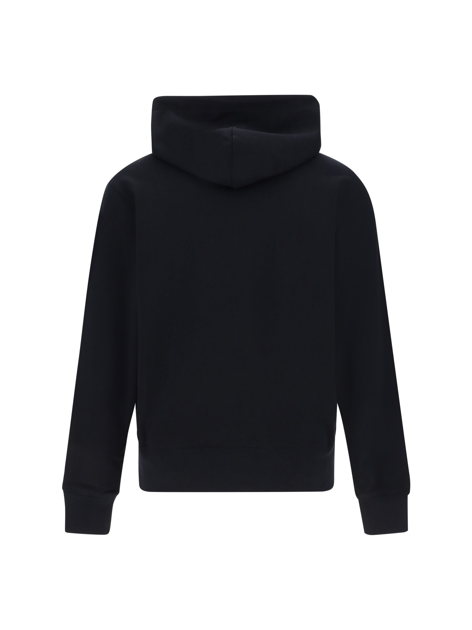 Shop Acne Studios Hoodie In Black