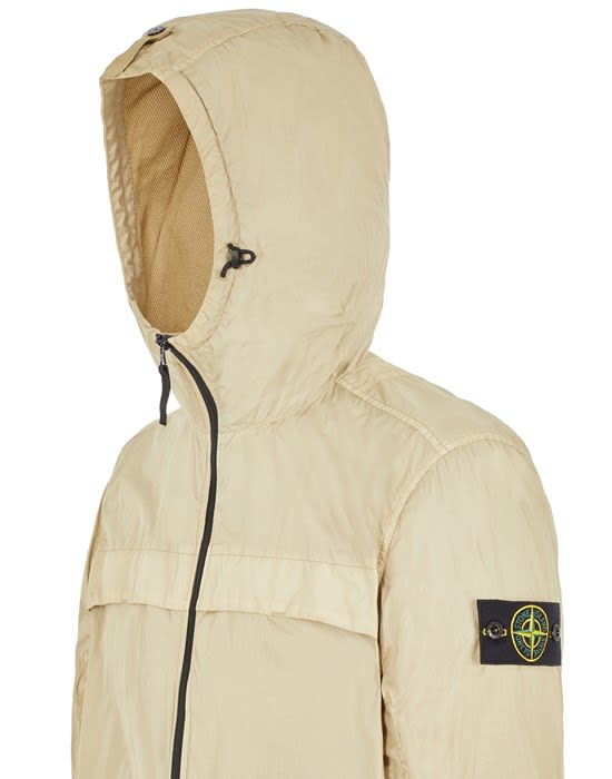 Shop Stone Island Garment Dyed Crinkle Reps Jacket