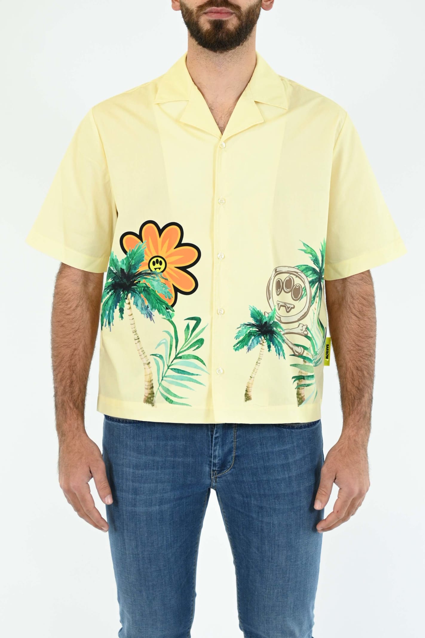 Barrow Short Sleeve Palm Tree Shirt