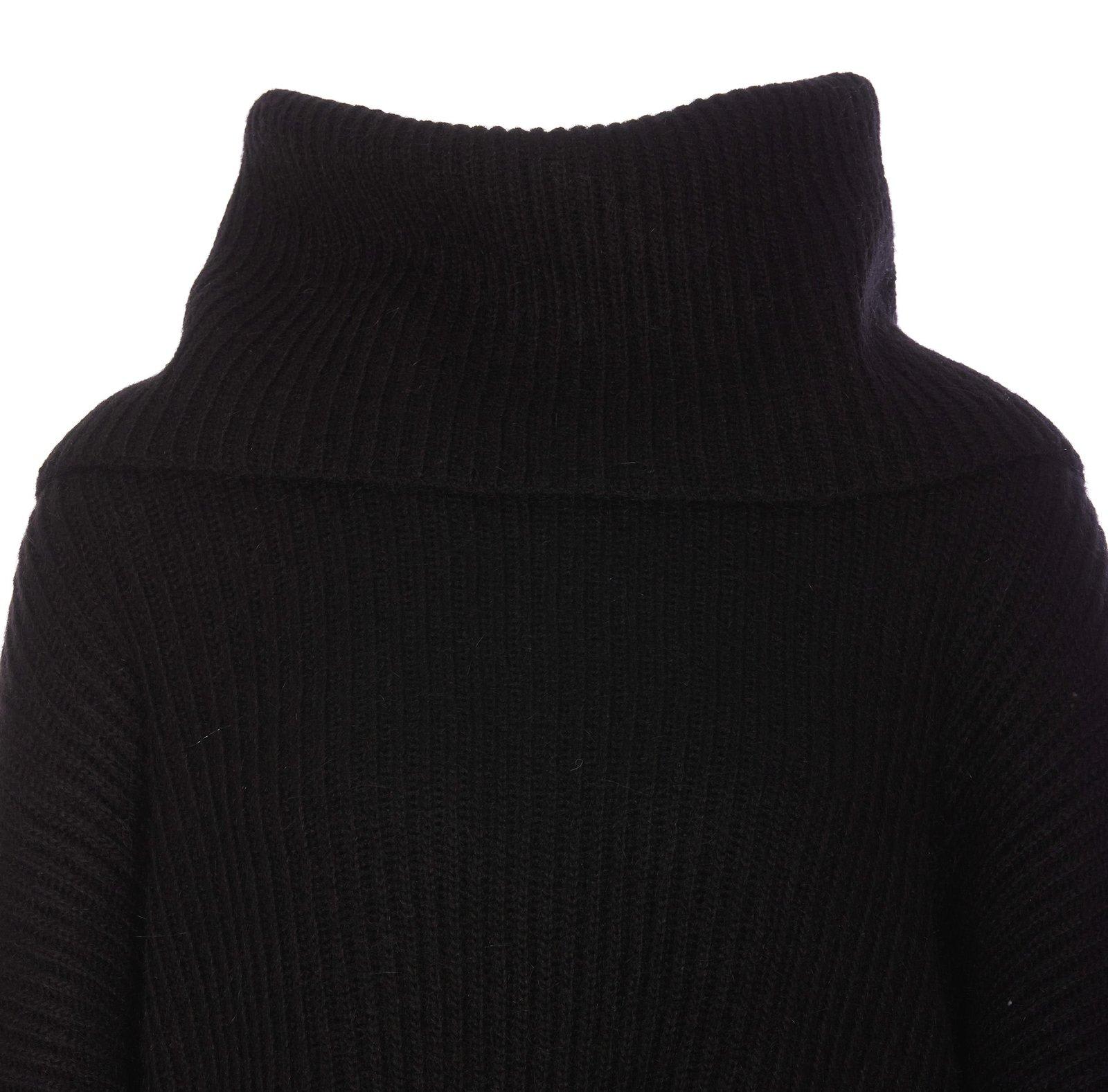 Shop Pinko Sphynx Roll Neck Knitted Jumper