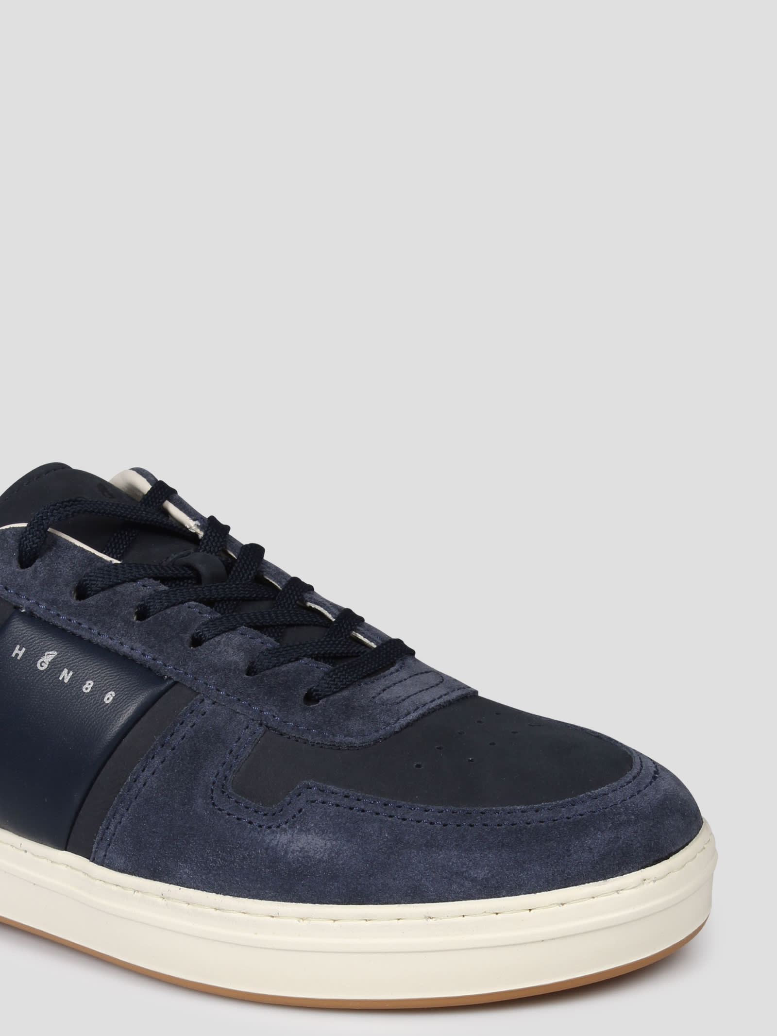 Shop Hogan H-tv668 Sneakers In Blue