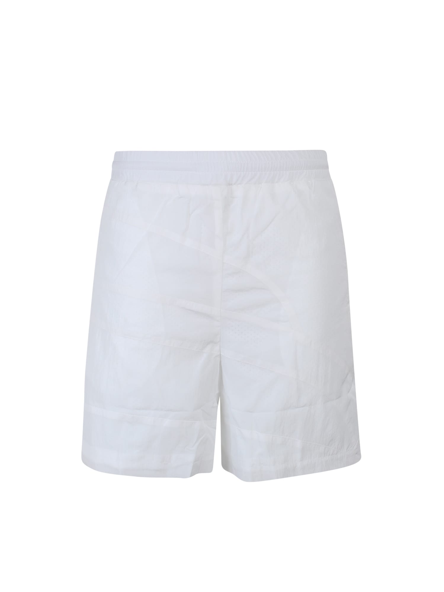Shop Drôle De Monsieur Shorts In White