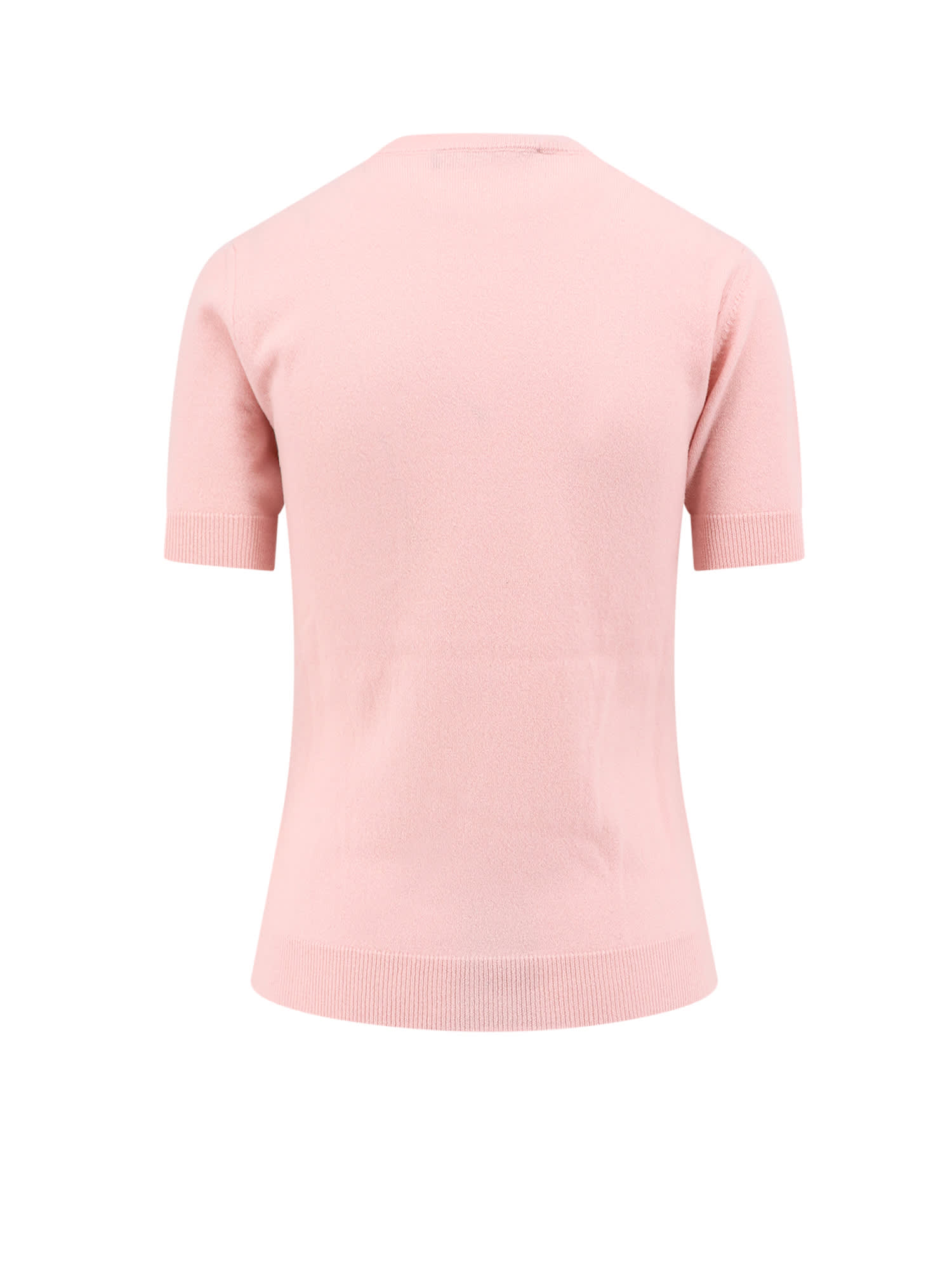Shop Versace Sweater In Pink