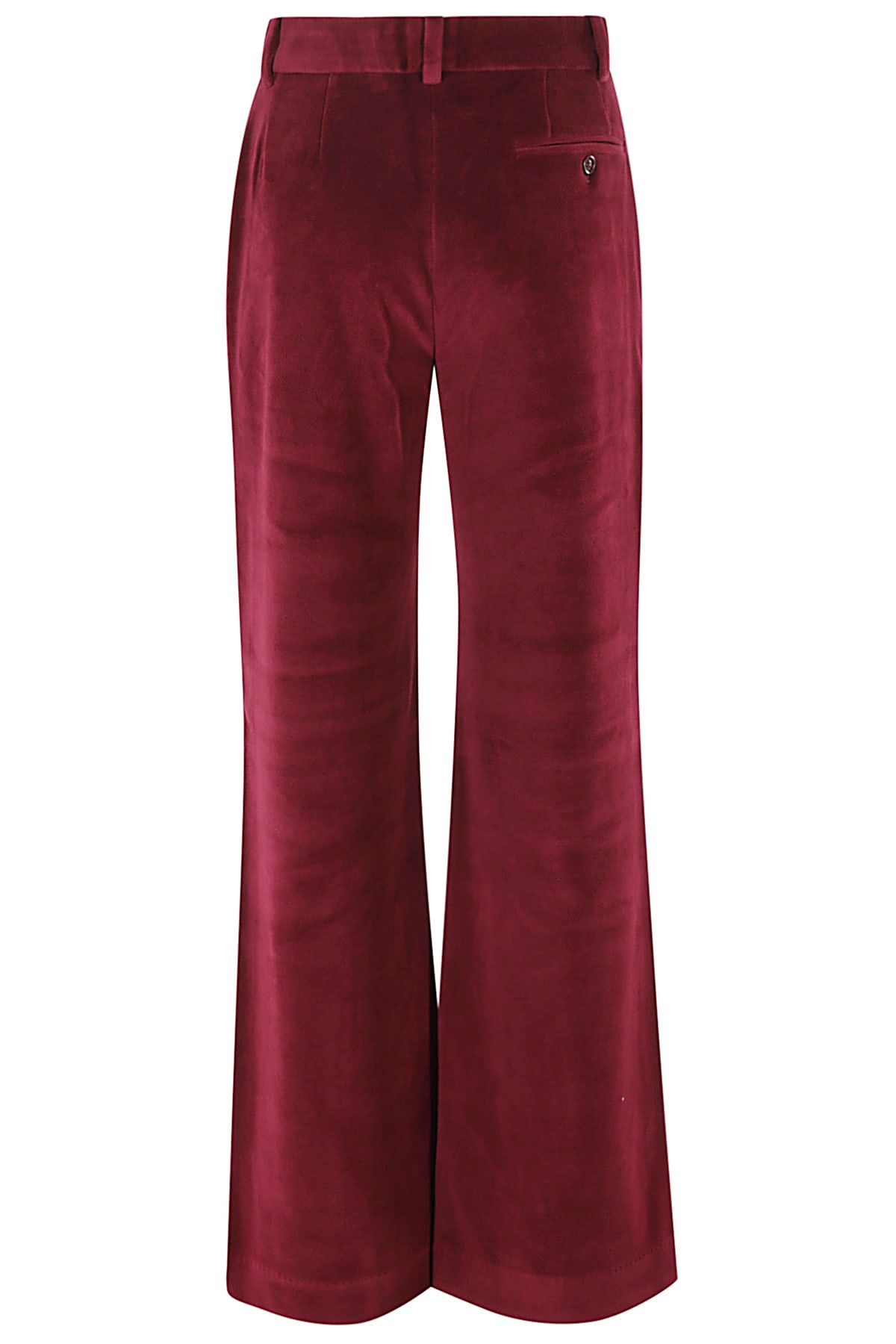 Shop Circolo 1901 Mascul Pant Velluto In Purple