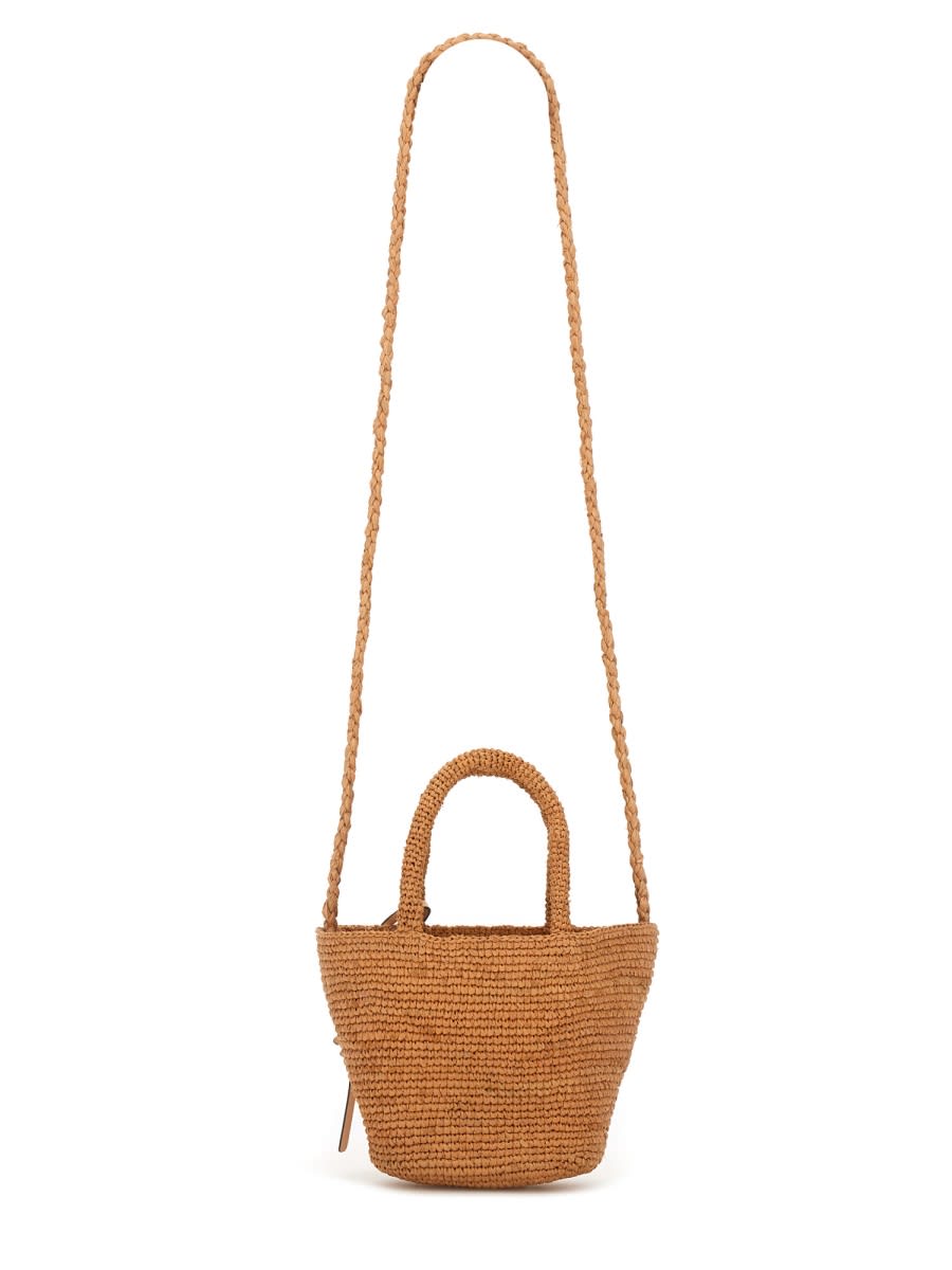 Manebi Manebí Mini "panier" Bag In Orange