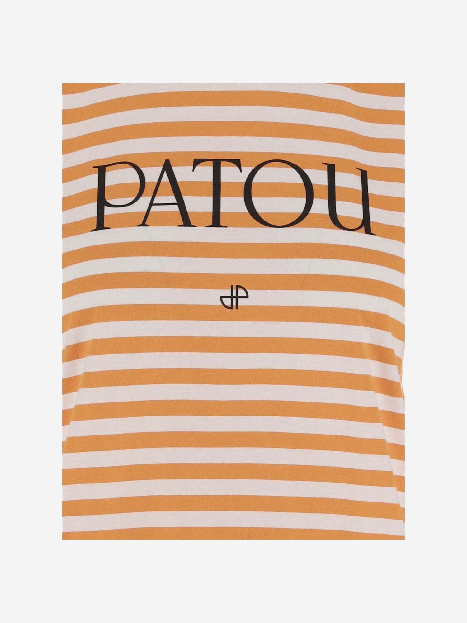 Shop Patou T-shirt With Logo In Red