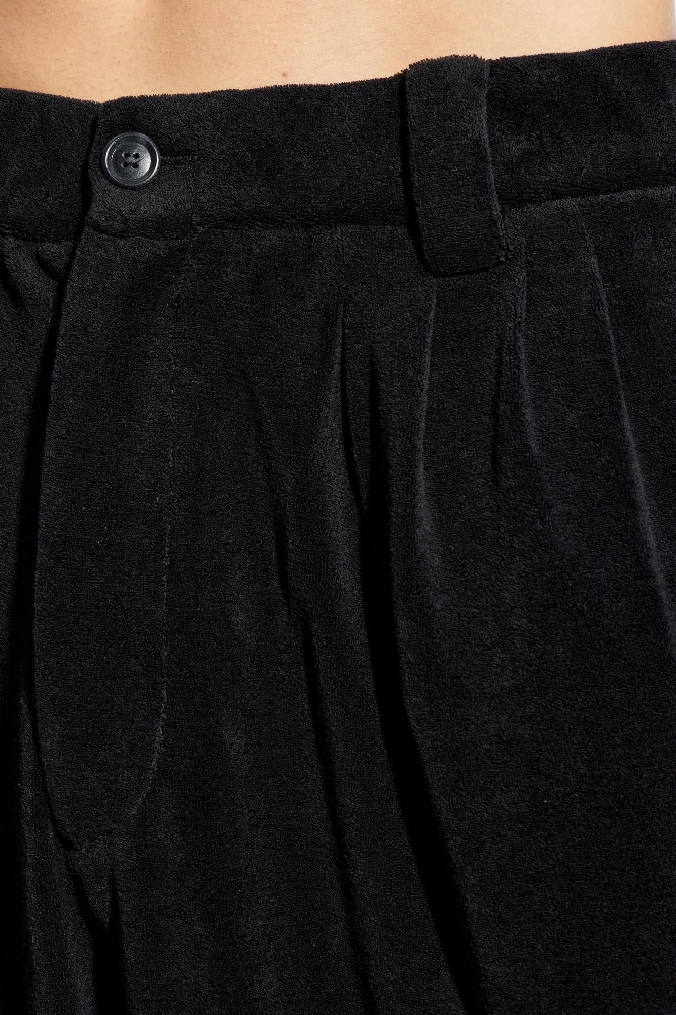 Giorgio Armani Tapered Trousers In Uc001