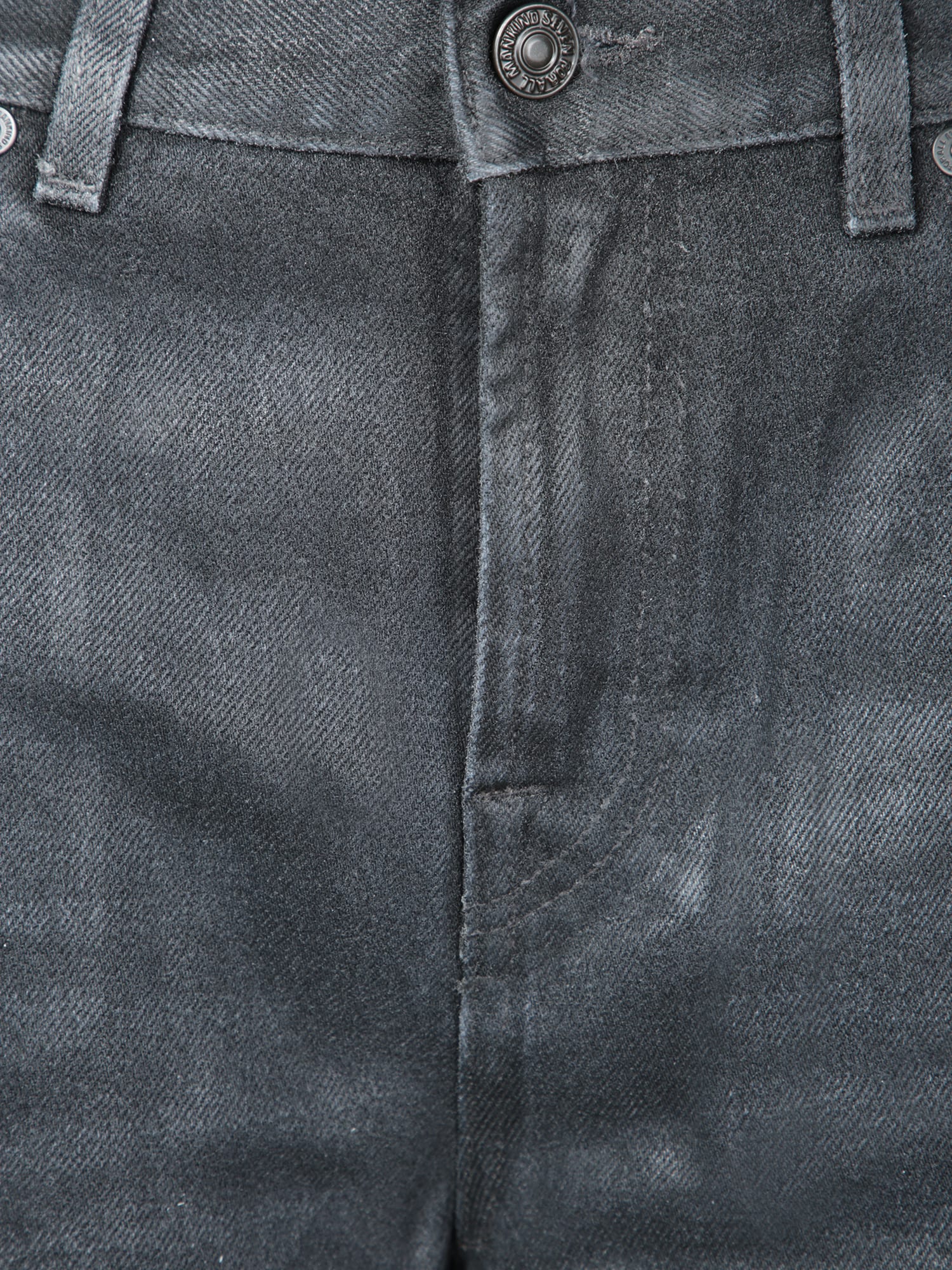 7 For All Mankind Wide-leg Black Jeans With Classic Five-pocket Design In Black