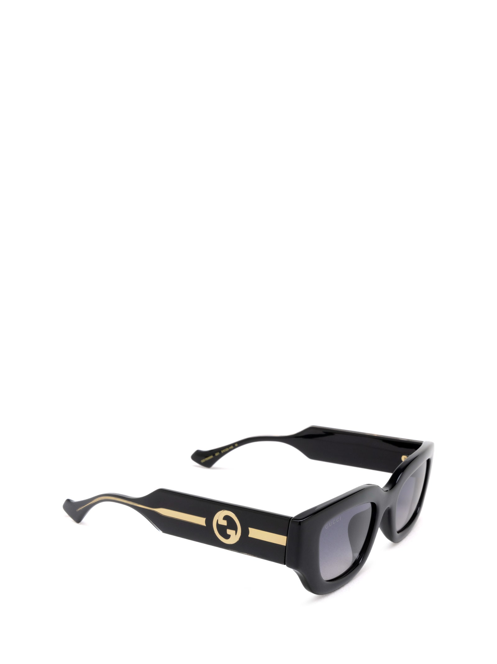 Shop Gucci Gg1558sk Black Sunglasses