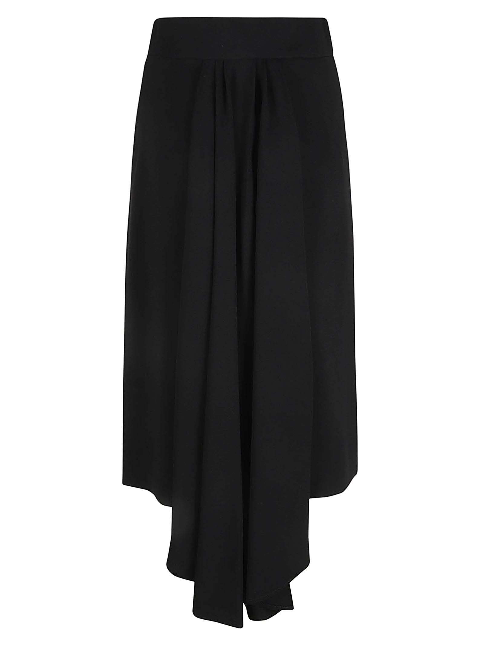 Moschino Enverse Midi Skirt In Black
