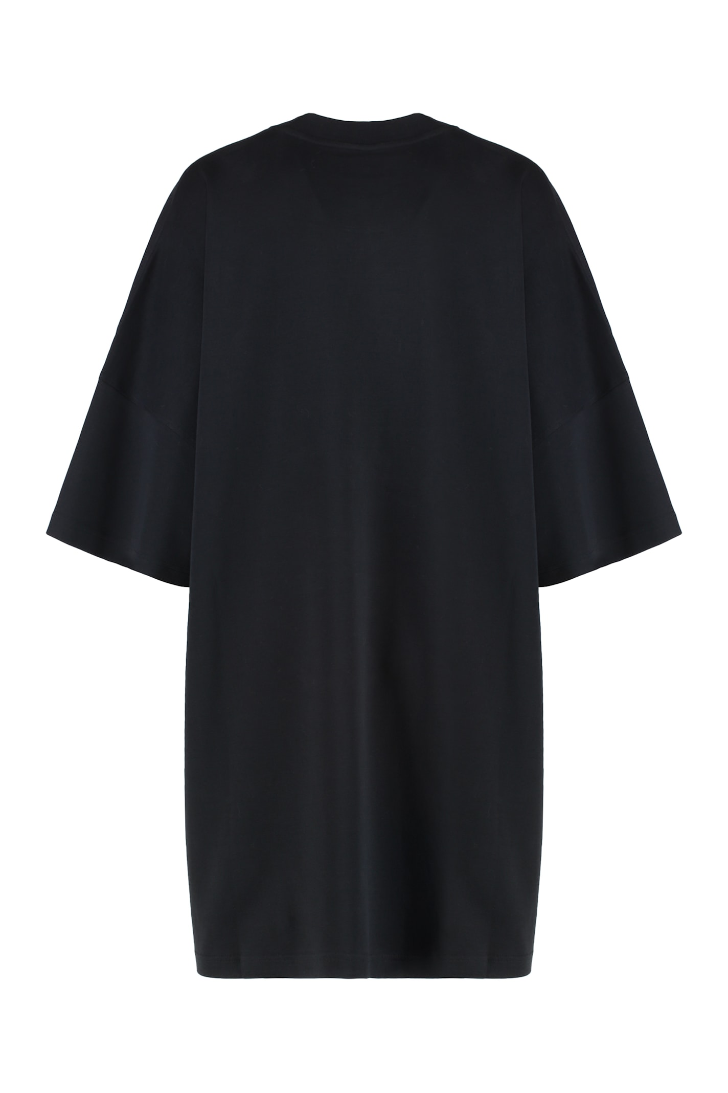 Moschino Teddy Bear-print T-shirt Mini Dress In Black