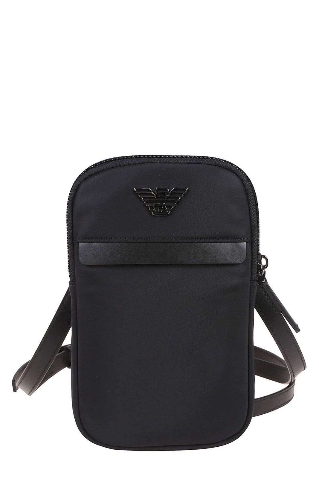 Logo Patch Zipped Wallet