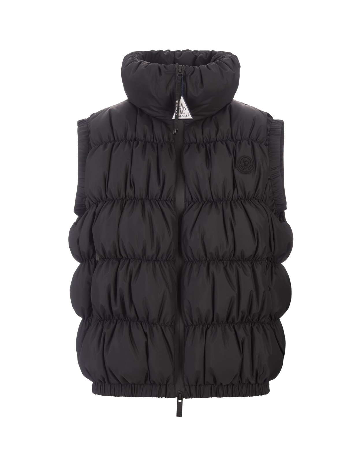 Moncler Black Apriate Padded Gilet