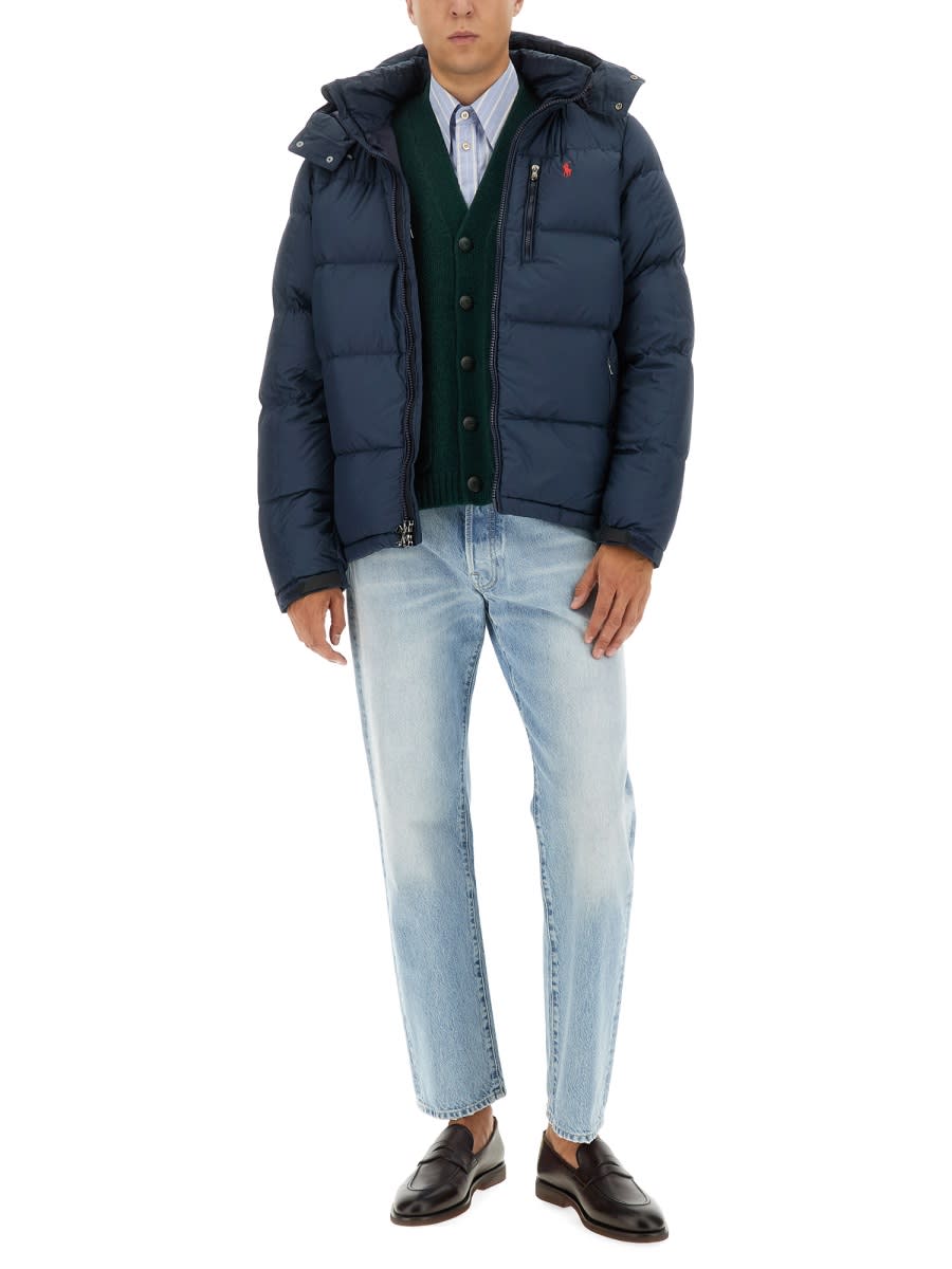Polo Ralph Lauren Water-resistant Down Gorham Puffer Jacket In Blue