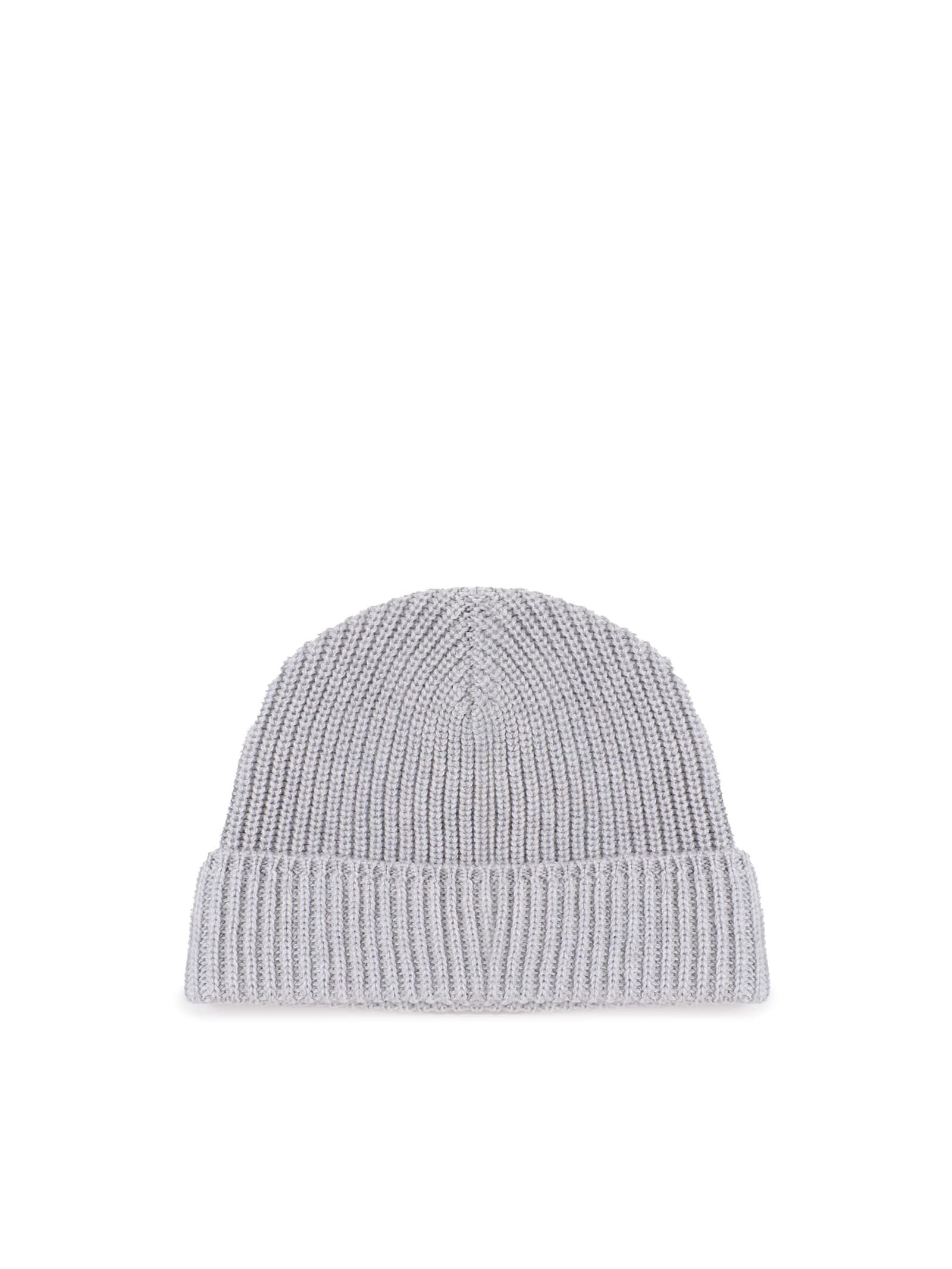 Beanie With Ribbed Cuff