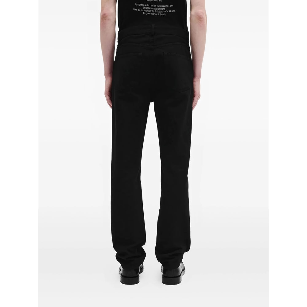 Ann Demeulemeester Jeans In Black