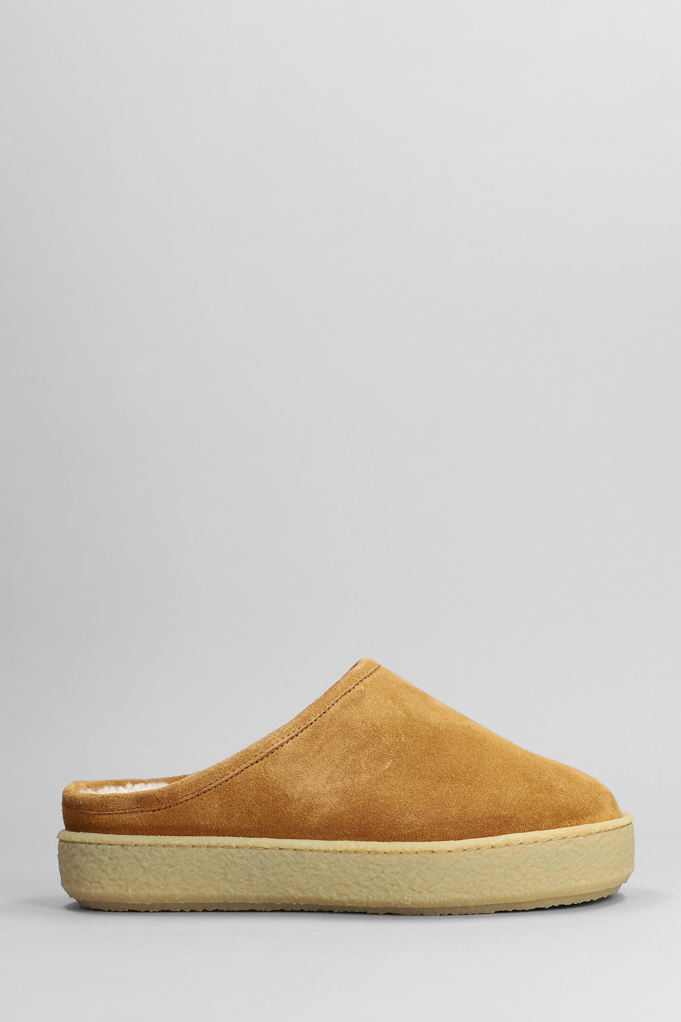 Isabel Marant Fozee Slipper-mule In Beige Suede In Beige