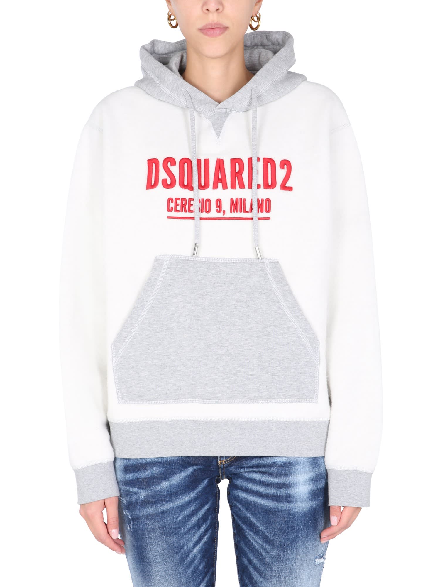 Dsquared2 Sweatshirt With Embroidered Logo