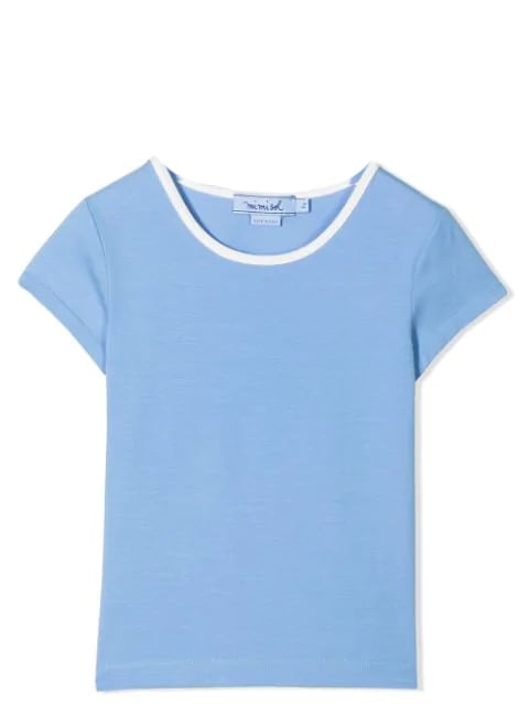 MiMiSol T-shirt With Contrasting Collar