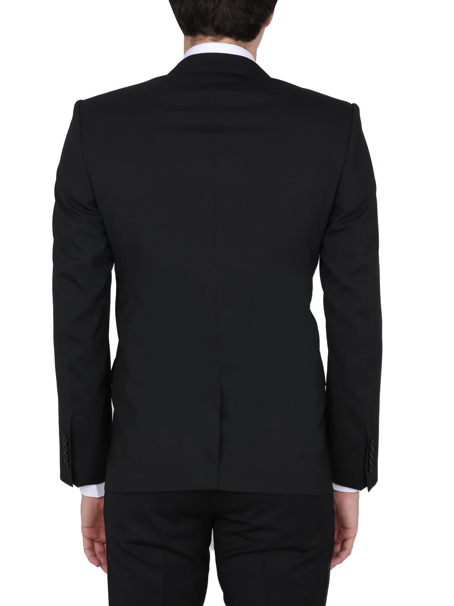 Dolce & Gabbana Portofino Single-breasted Two-button Jacket In Black