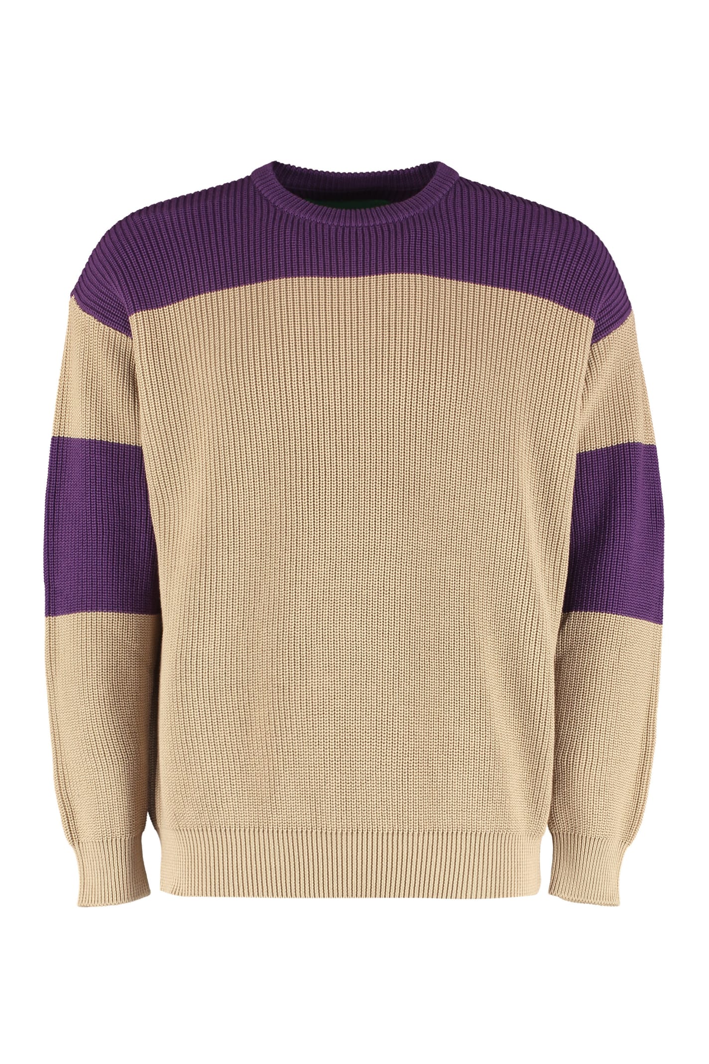 EMPORIO ARMANI SUSTAINABILITY PROJECT - RIBBED SWEATER