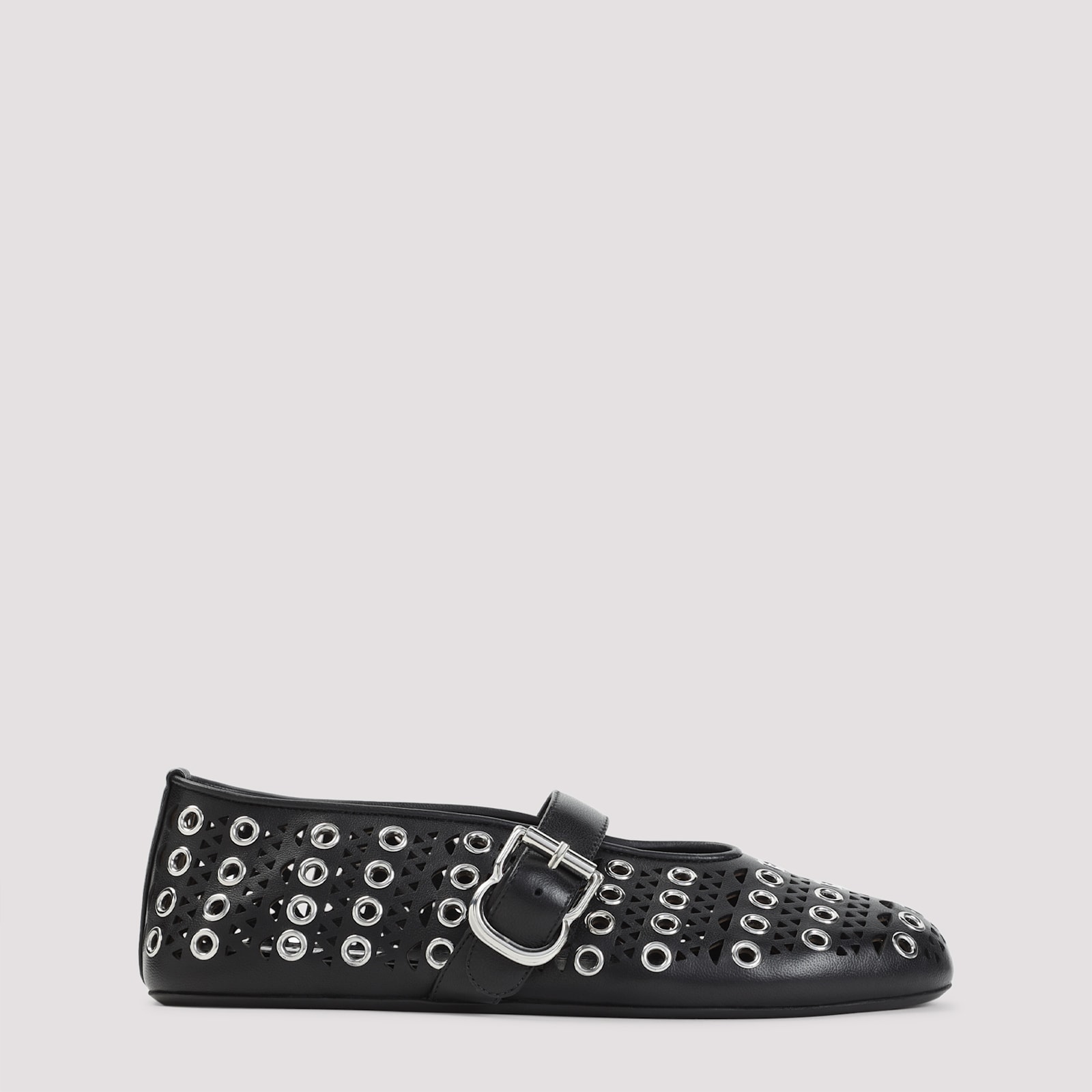 Alaïa Ballet Flats Ballerinas Women In Black