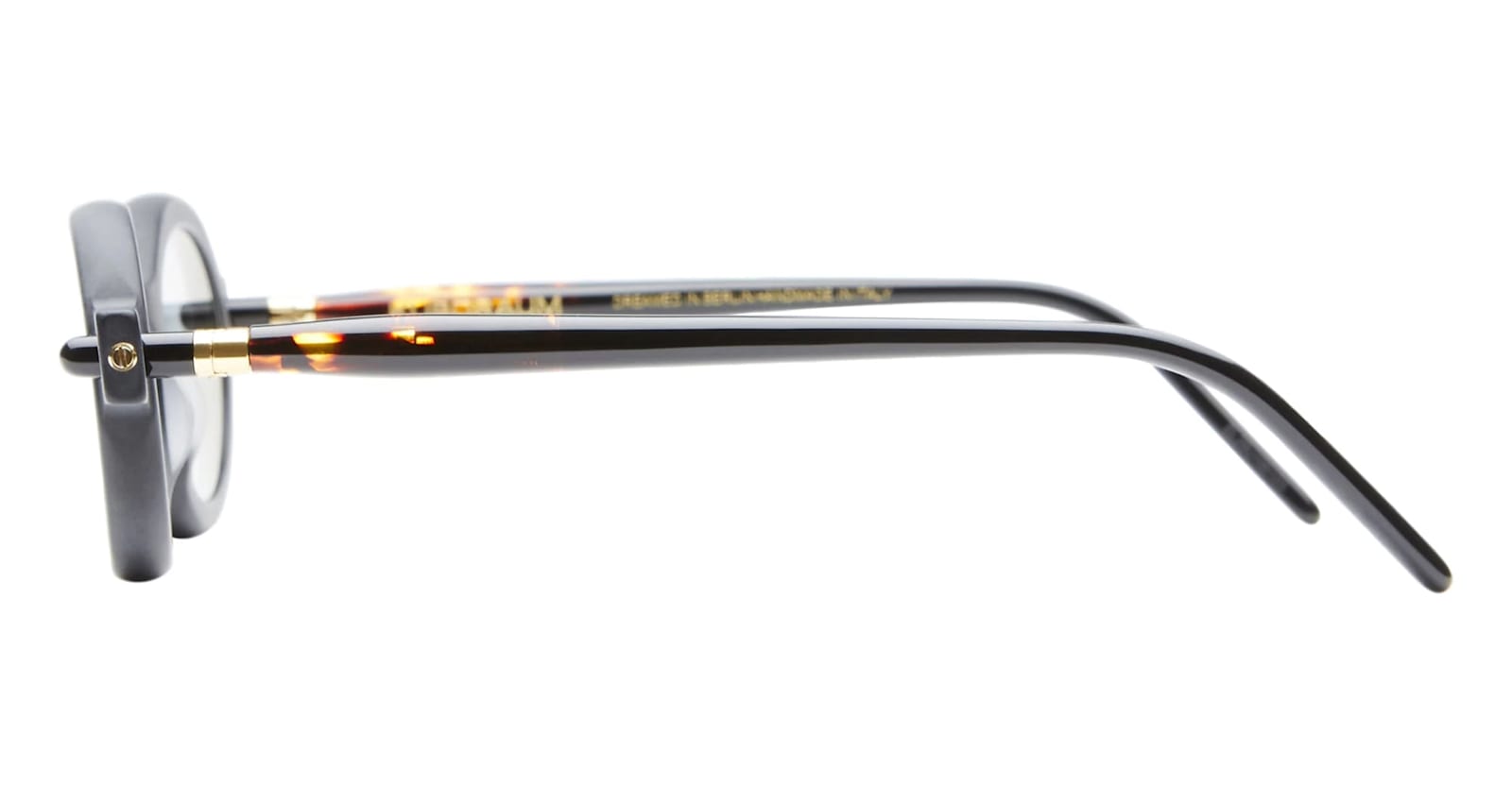 Kuboraum Mask P6 Bmh - Black Matte / Havana Sunglasses In Black