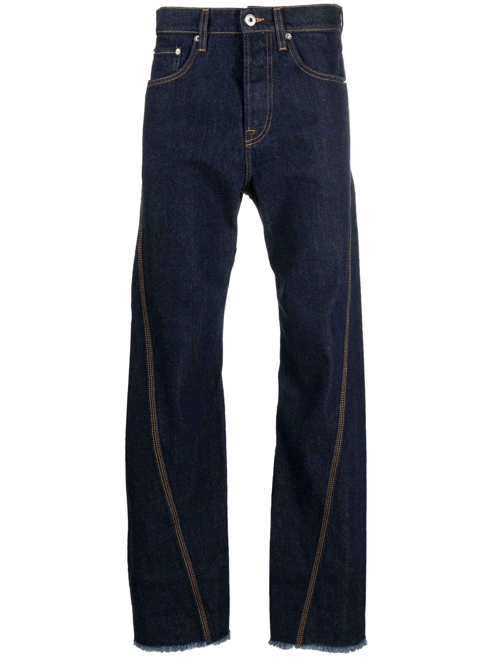Shop Lanvin Jeans Blue