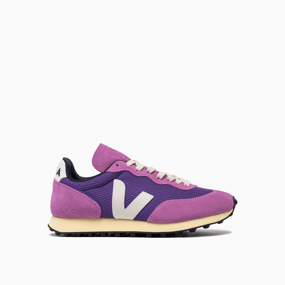 Veja Rio Branco Colorblock Runner Sneakers In Purple White
