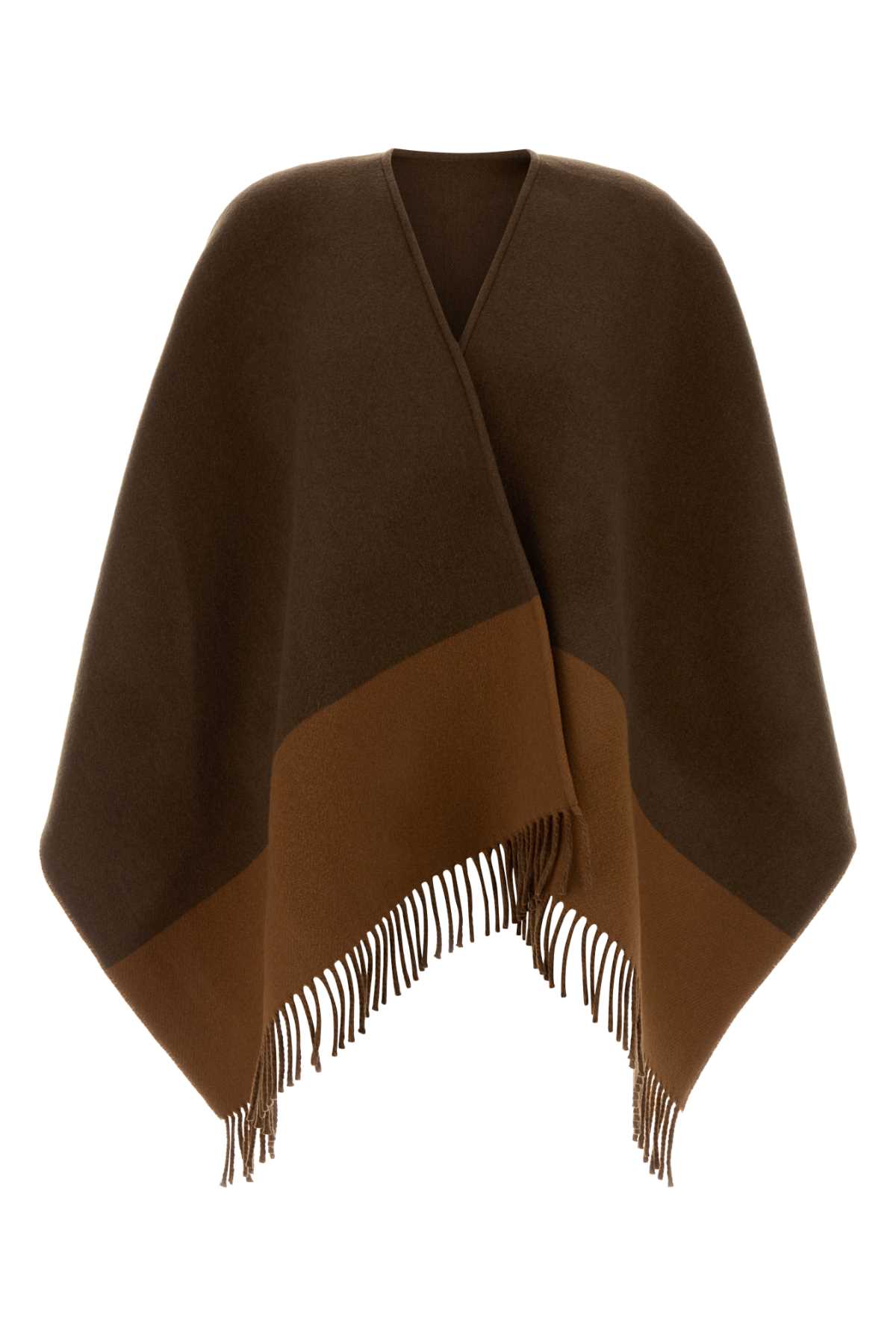 Gucci Brown Wool Blend Cape
