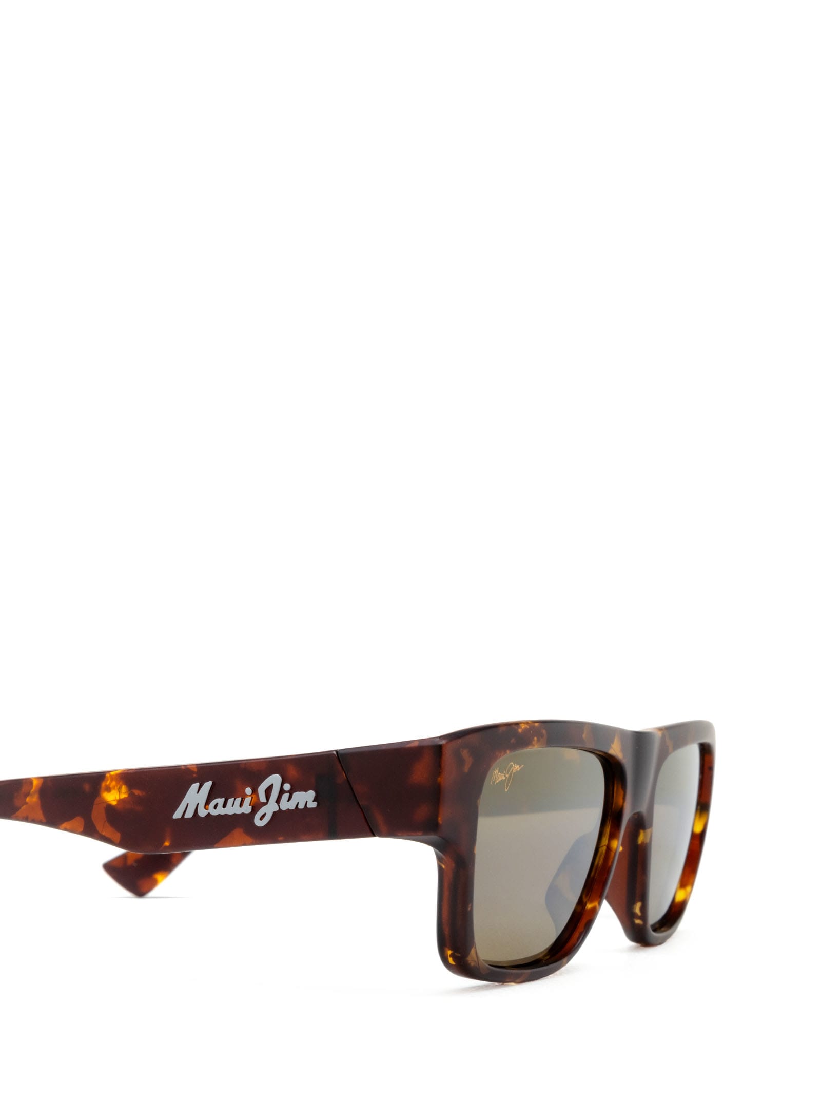 Shop Maui Jim Mj0638s Matte Dark Havana Sunglasses