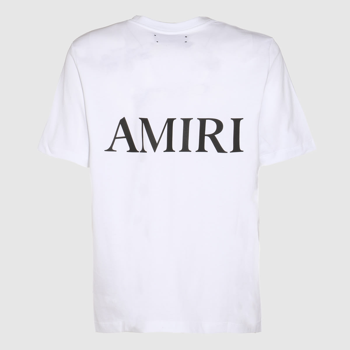 Shop Amiri White Cotton T-shirt In Bianco