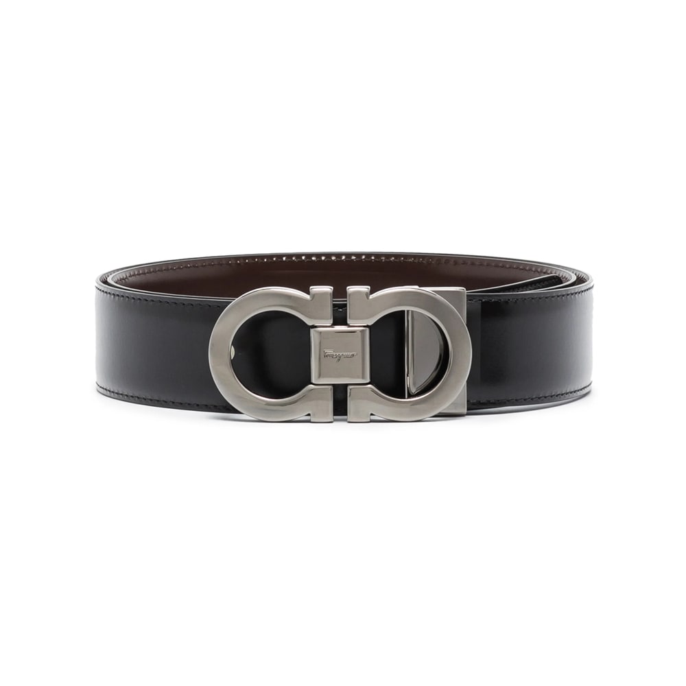 Ferragamo Belts In Black