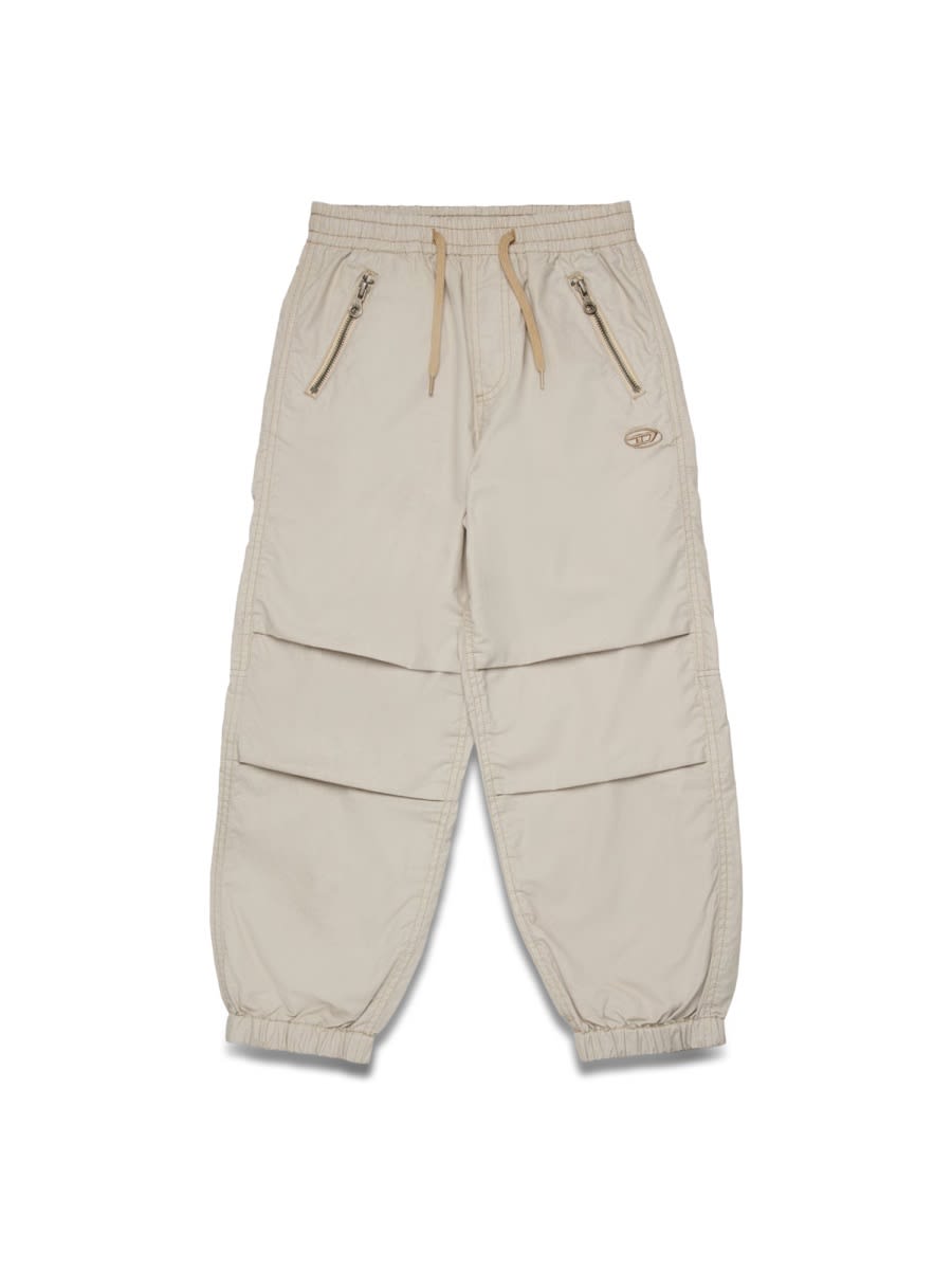 Diesel P Diamanda Trousers In Gray