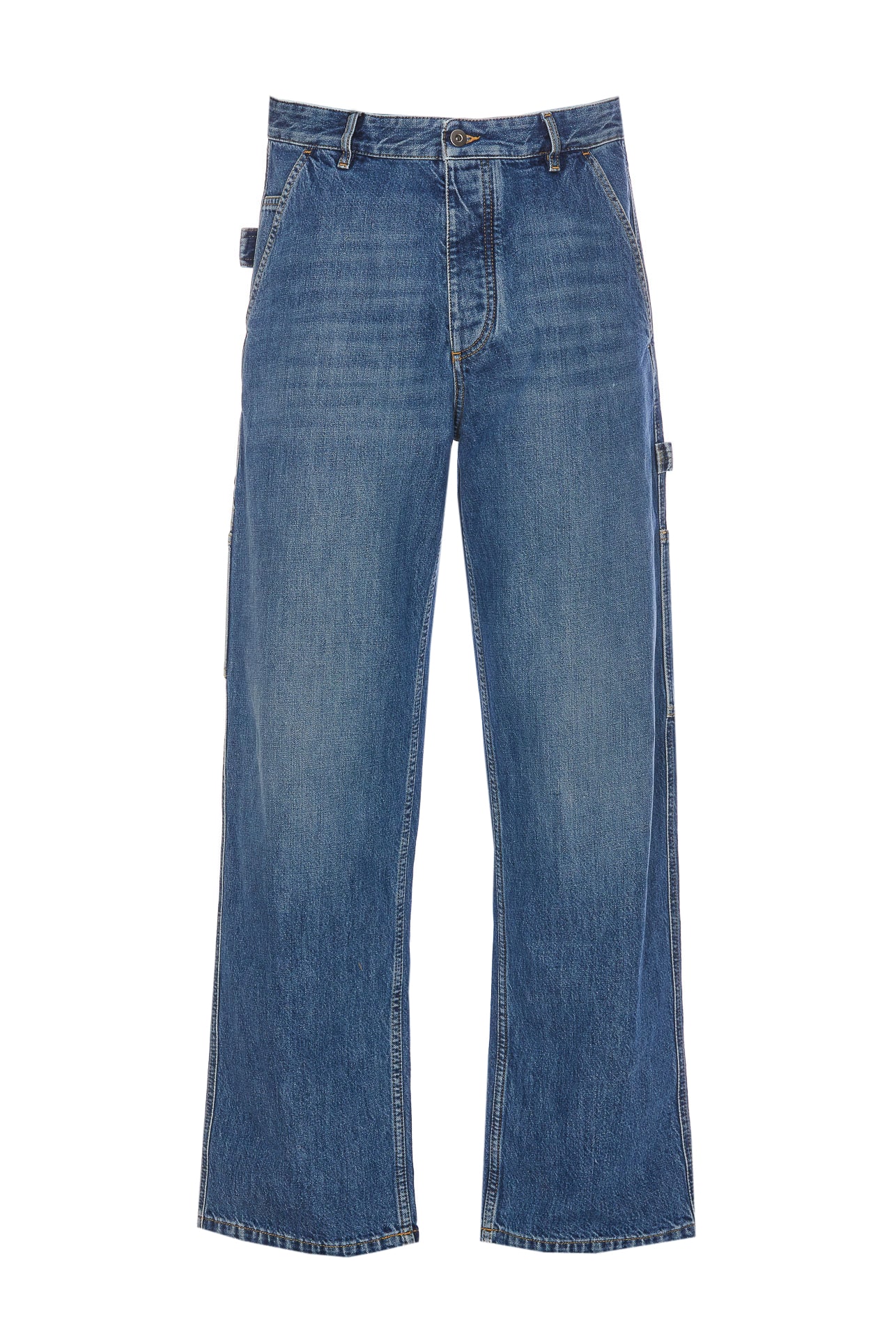 Shop Bottega Veneta Jeans In Blue