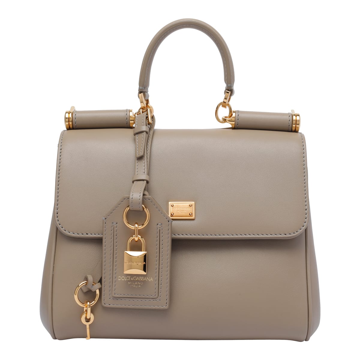 Dolce & Gabbana My Sicily Handbag In Sand