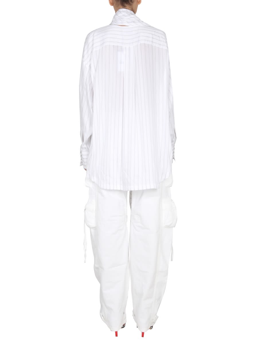 Attico Women's Bonnie Shirt In White