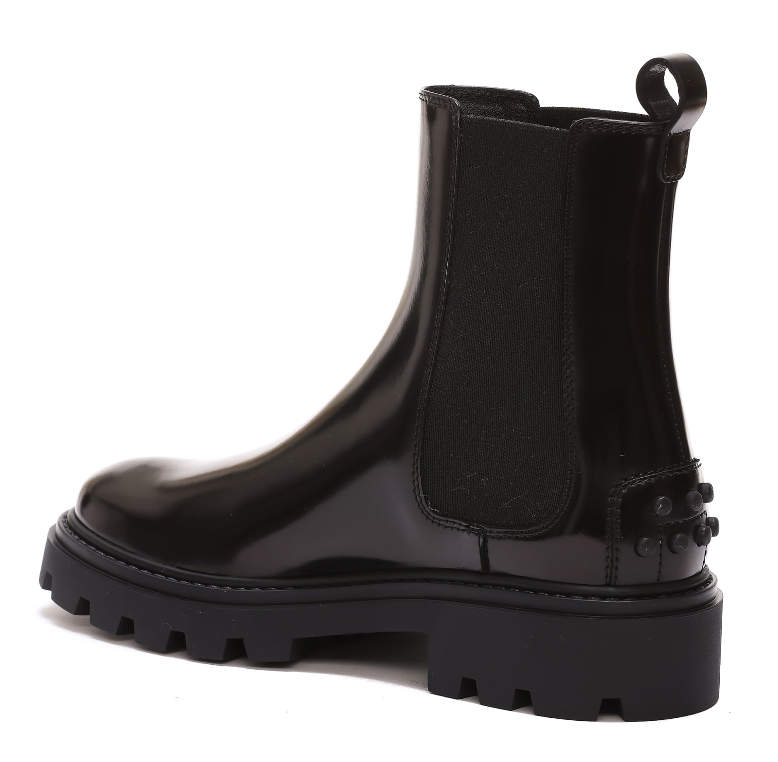 Shop Tod's Chelsea Boot In Nero