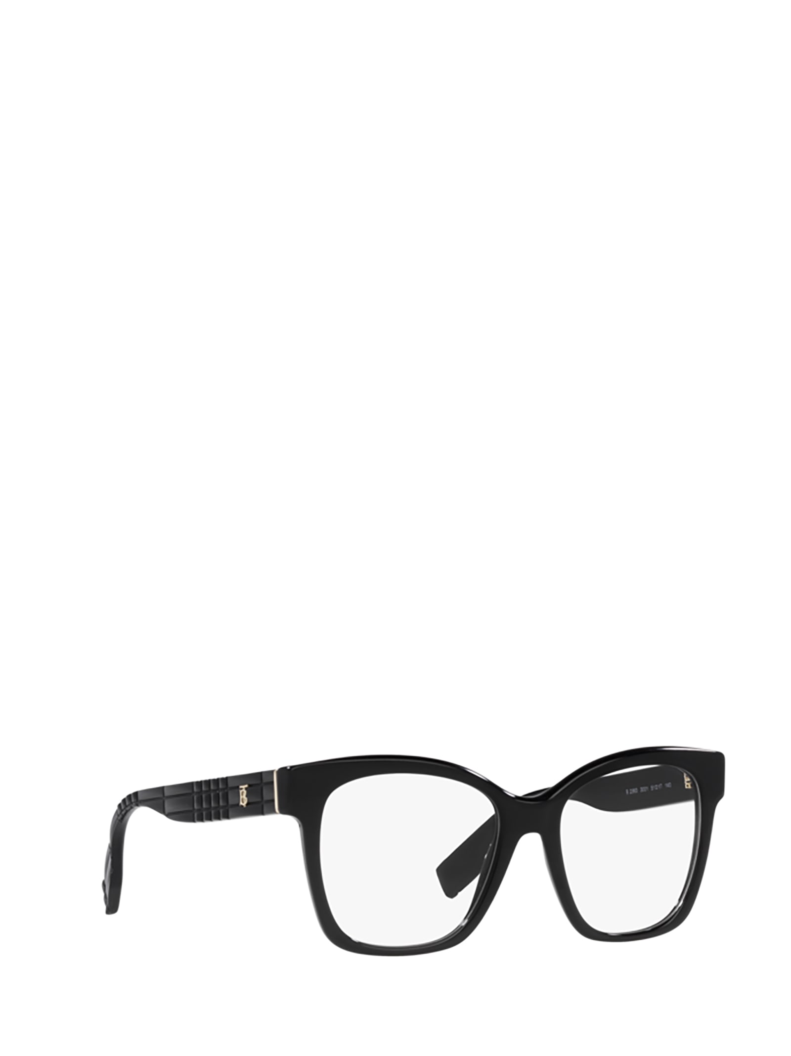 Shop Burberry Eyewear Be2363 Black Glasses