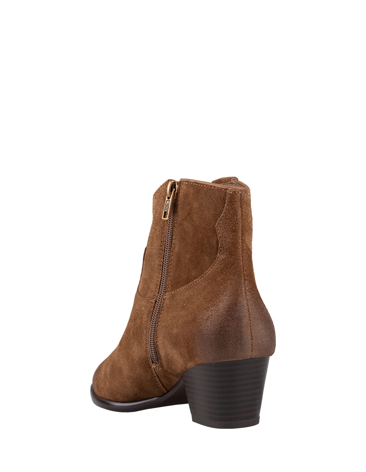 Shop Ash Fame Ankle Boots In Brown Suede