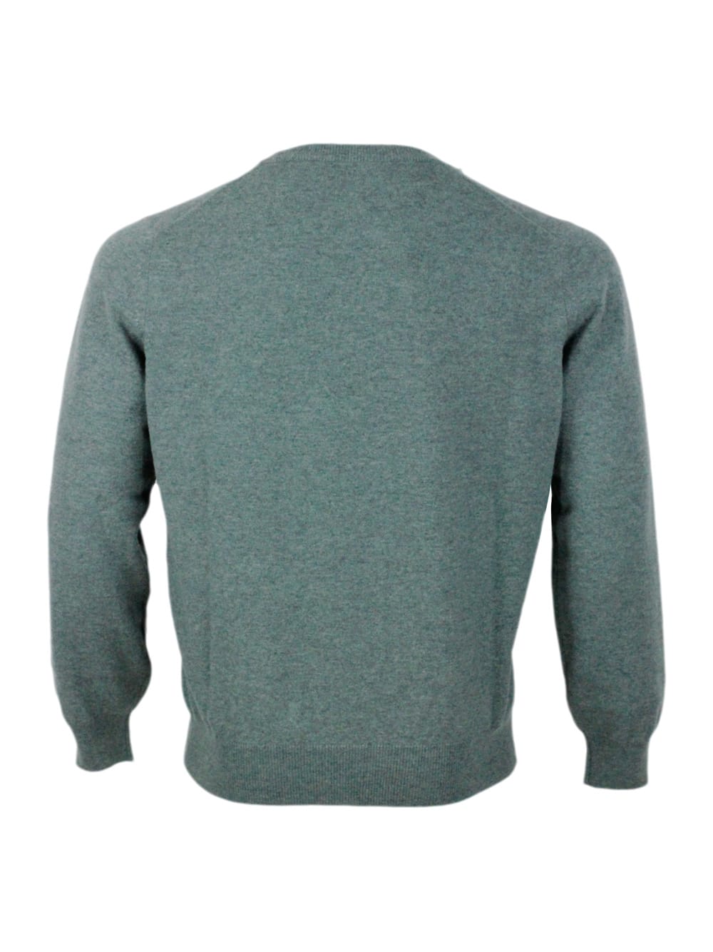 Shop Brunello Cucinelli Cashmere Crewneck In Green