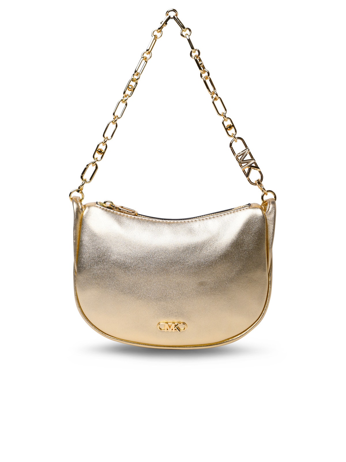 Michael Michael Kors Pale Gold Kendall Leather Bag