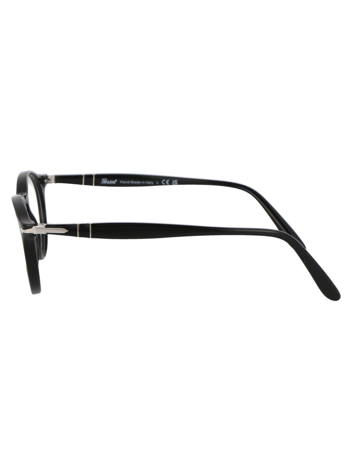 Persol Round Frame Glasses In 9014