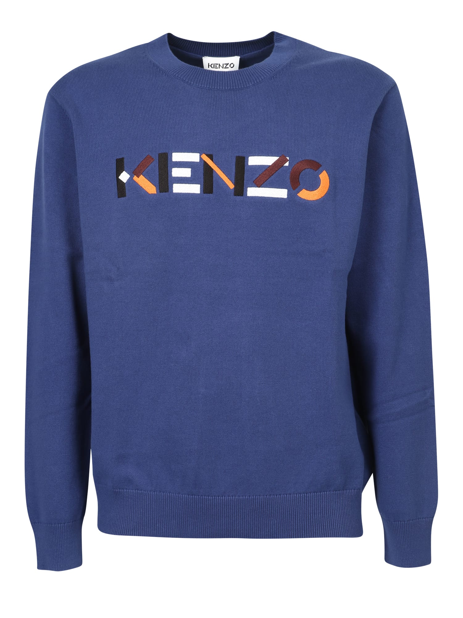 Kenzo Round-neck Logo Hoodie