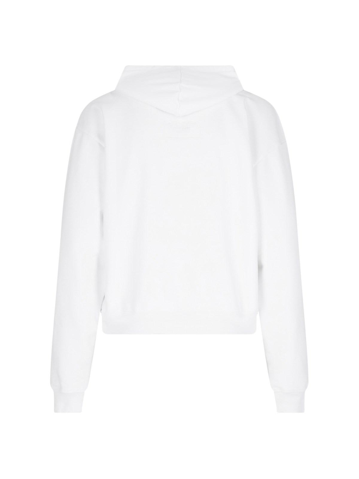 Shop Marc Jacobs The Hoodie Sweatshirt In White