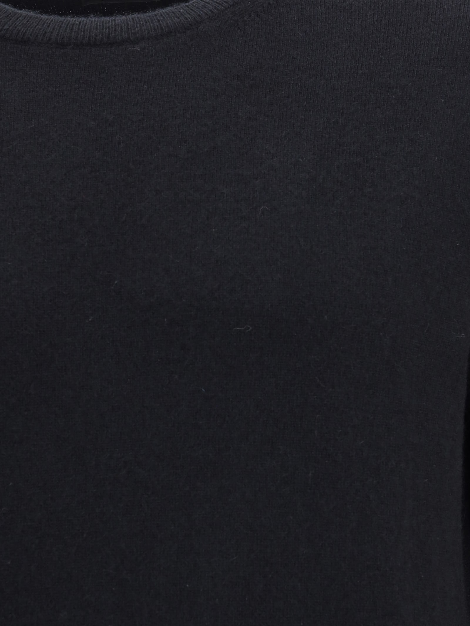 Zegna Cashmere Sweater In Black