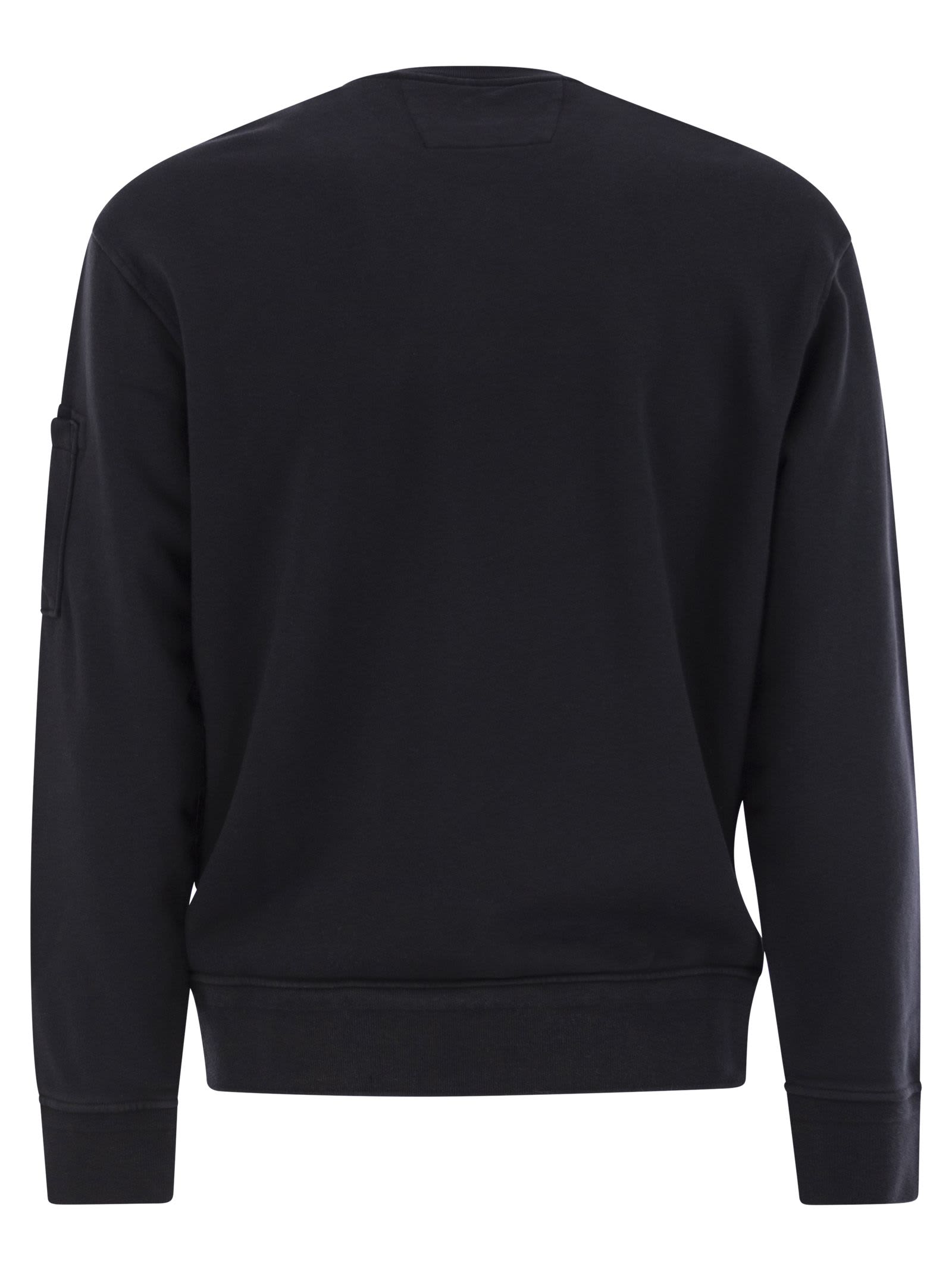 C.p. Company C. P. Company Man Sweatshirt Midnight Blue Size Xxl Cotton