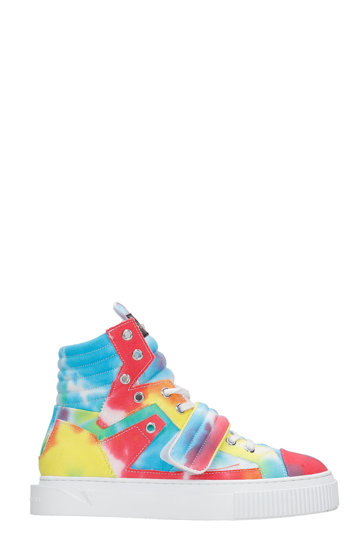 Gienchi Hypnos Sneakers In Multicolor Canvas