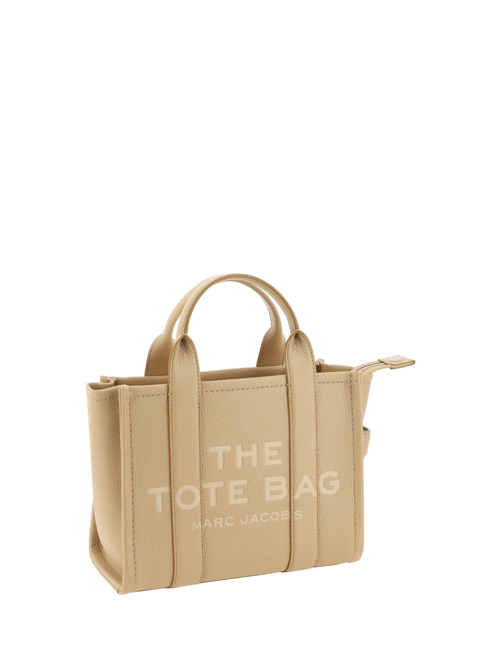Shop Marc Jacobs The Small Tote Handbag In Camel