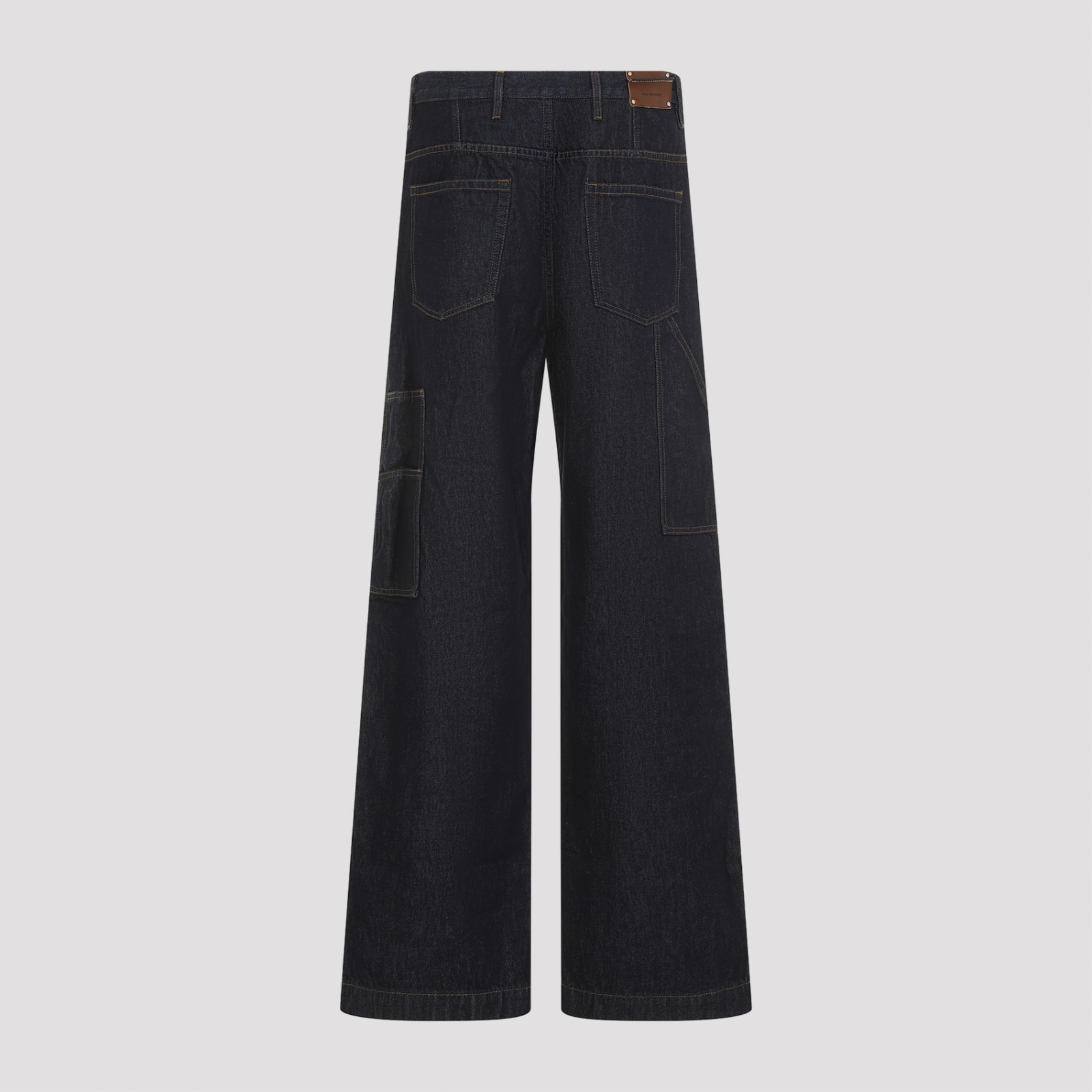 Shop Dries Van Noten Pickerby Jeans In Indigo